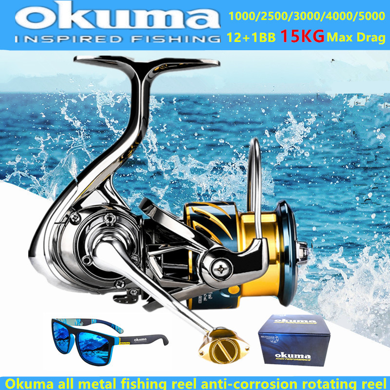 Okuma All Metal Fishing Reel 1 - Daiwa Reel Bg review and price