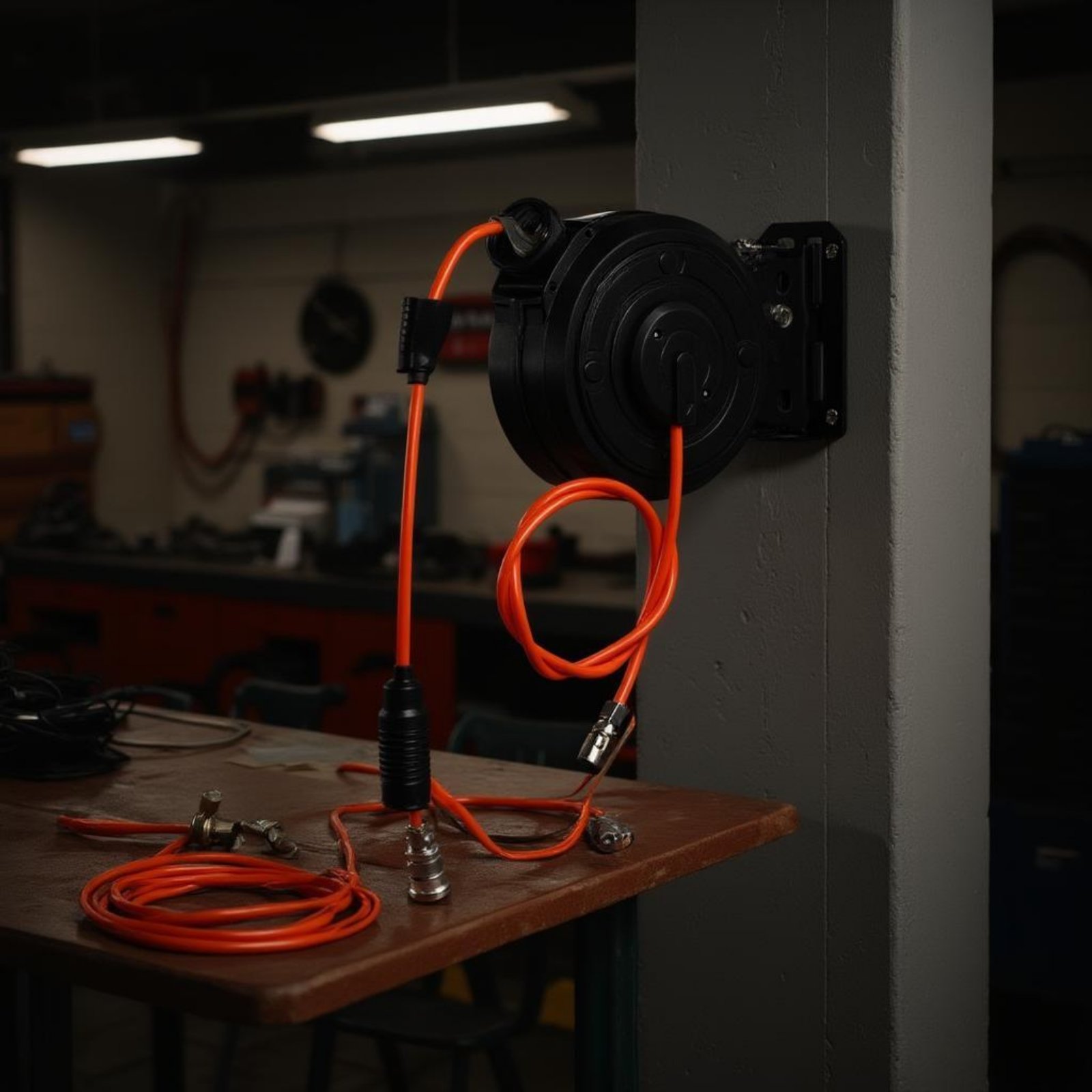 Retractable Air Hose Reel Self - Electric Reel review and price