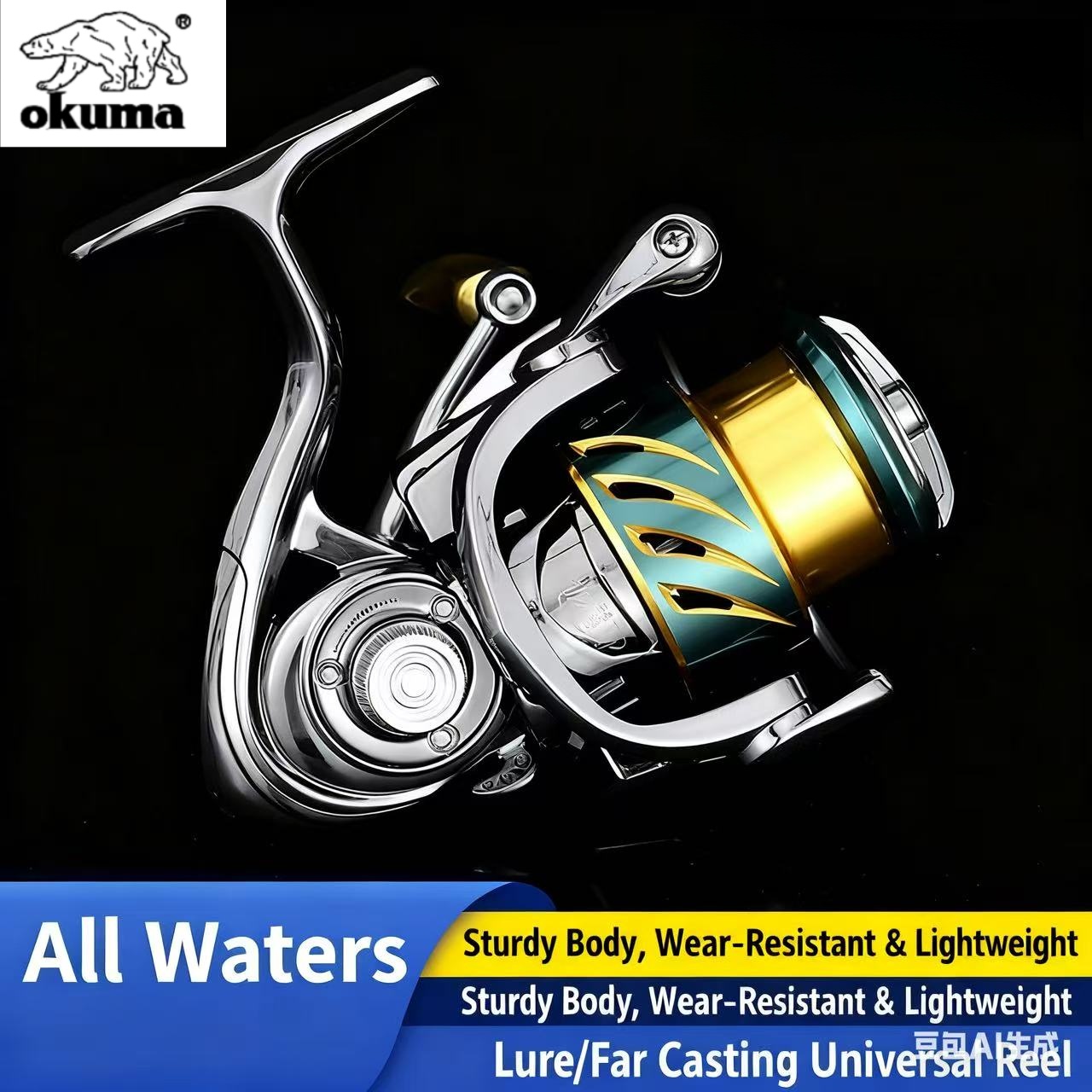 Okuma Fishing Tackle Spinning  - Daiwa Reel Bg review and price